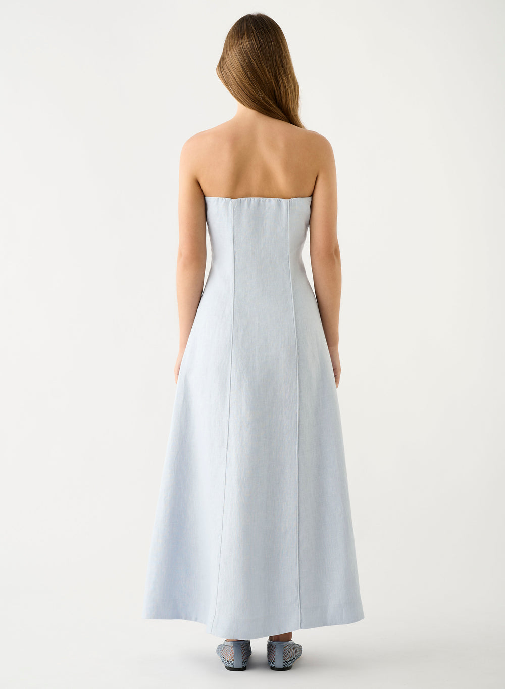 Olivia Maxi Dress - Ice Blue