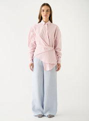 Bayview Stripe Shirt - Pink