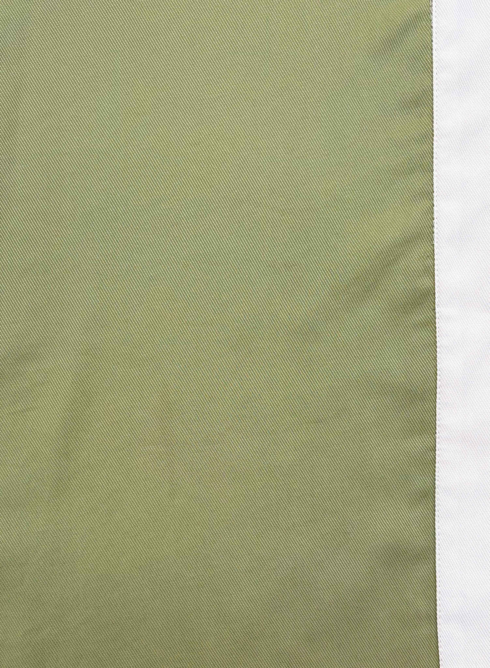 Monochrome Dress Sage Cream