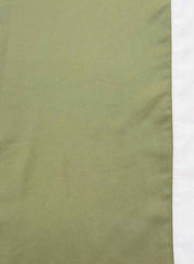 Monochrome Dress Sage Cream