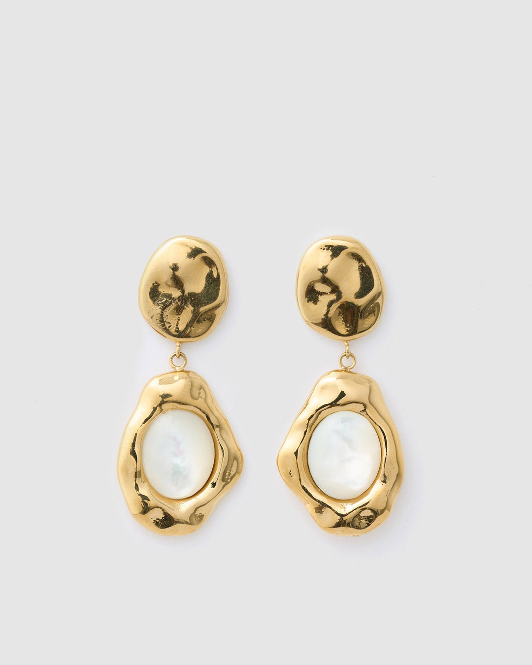 Florentine Mother Of Pearl Earrings