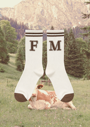 FM Initials Socks