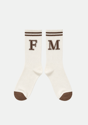 FM Initials Socks