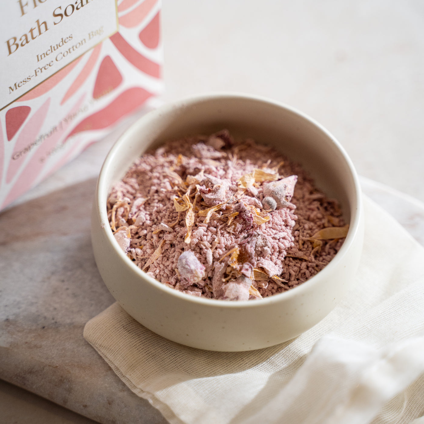 Floral Bath Soak Grapefruit