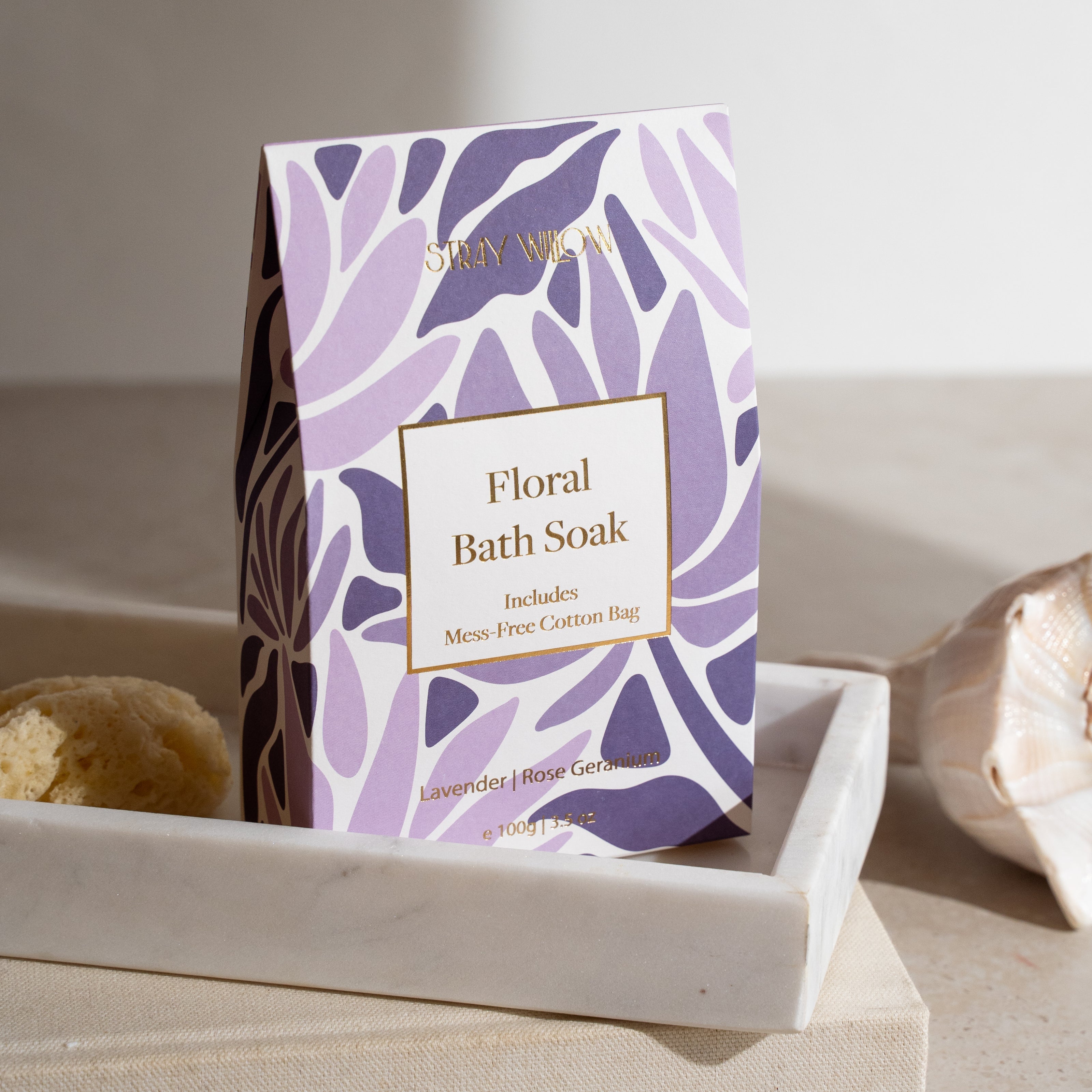Floral Bath Soak Lavender