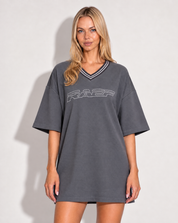 Alix V Neck Tee Dress