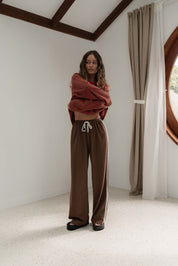 Bobbi Pant Lace Cacao