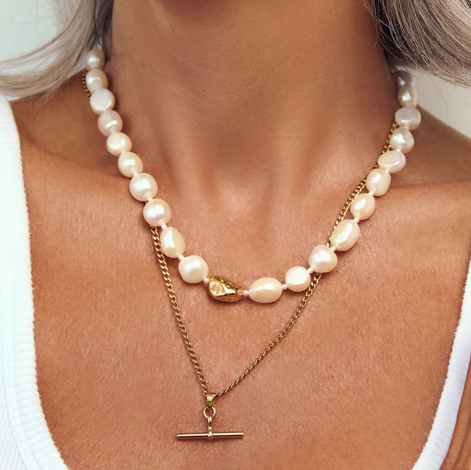 Hariette Pearl Necklace
