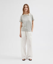 Striped Standard Tee - Striped Grey/Butter