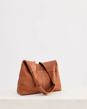 Unlined Slouchy Bag Tan