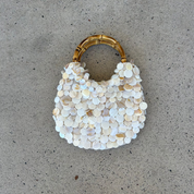 Amalfi Pearl Bamboo Bag