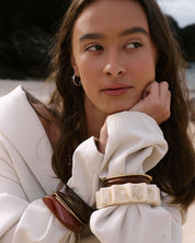 The Chocolate Resin Bangle
