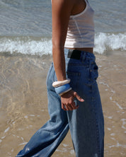 The Powder Blue Resin Bangle