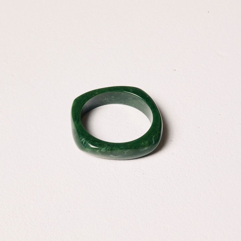 The Emerald Resin Bangle
