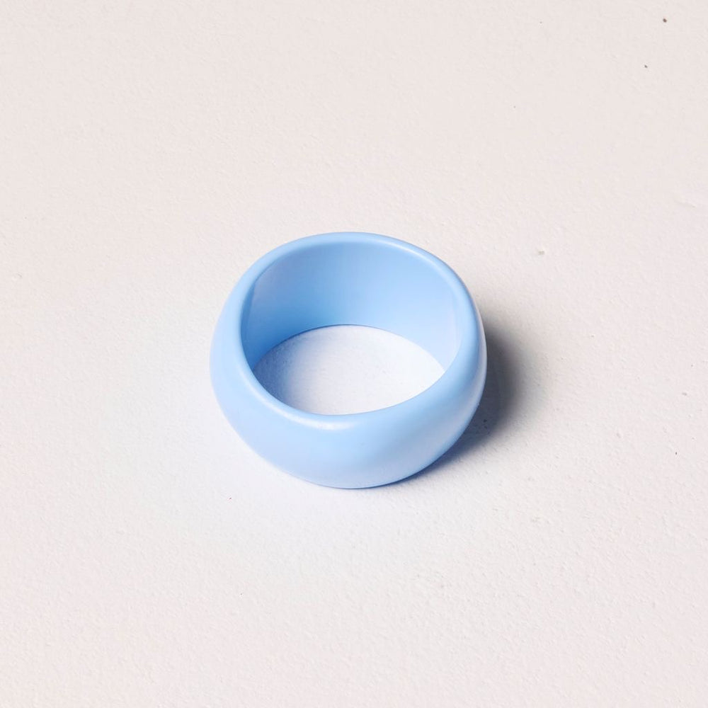 The Powder Blue Resin Bangle