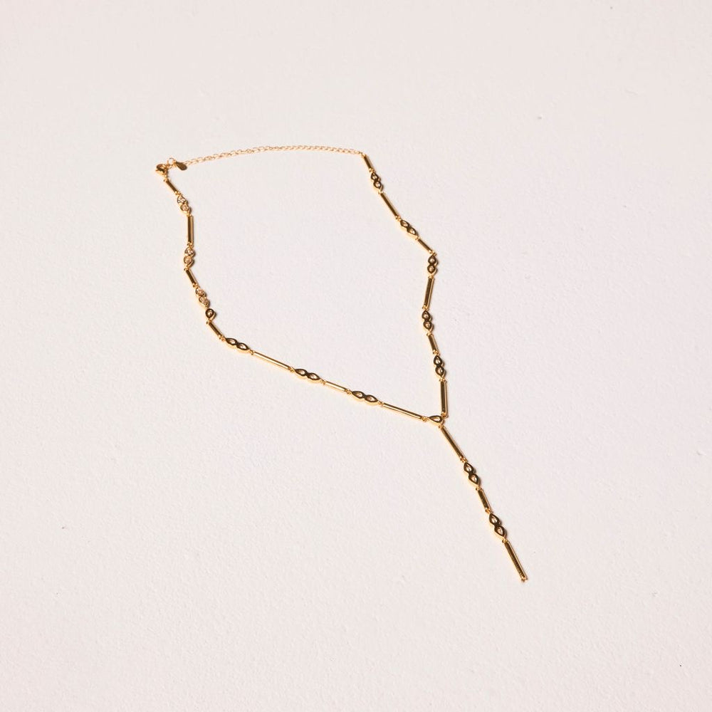 Tidal Choker Necklace in 18k Gold Plated 