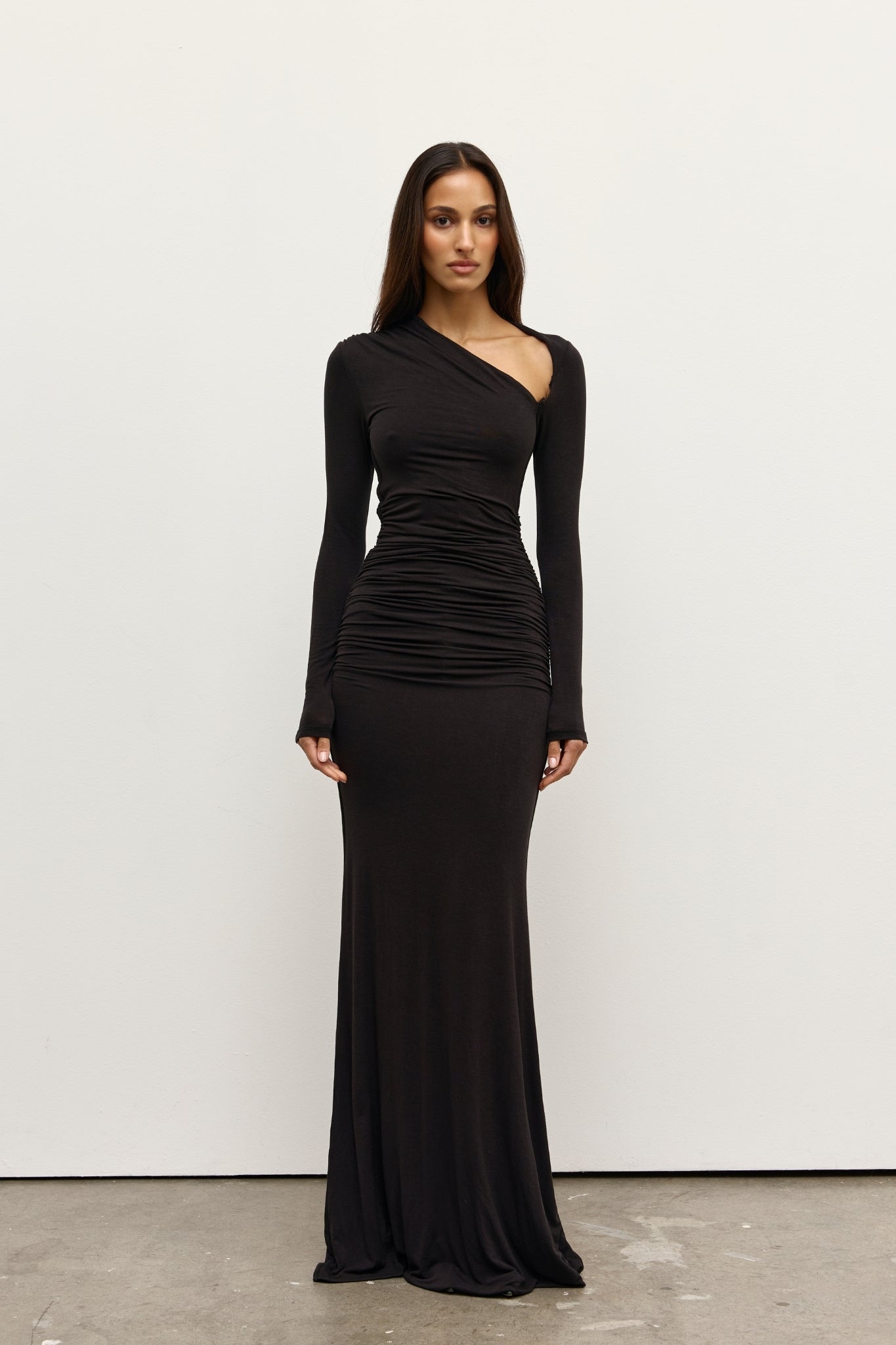 Inaya Maxi Dress - Shadow