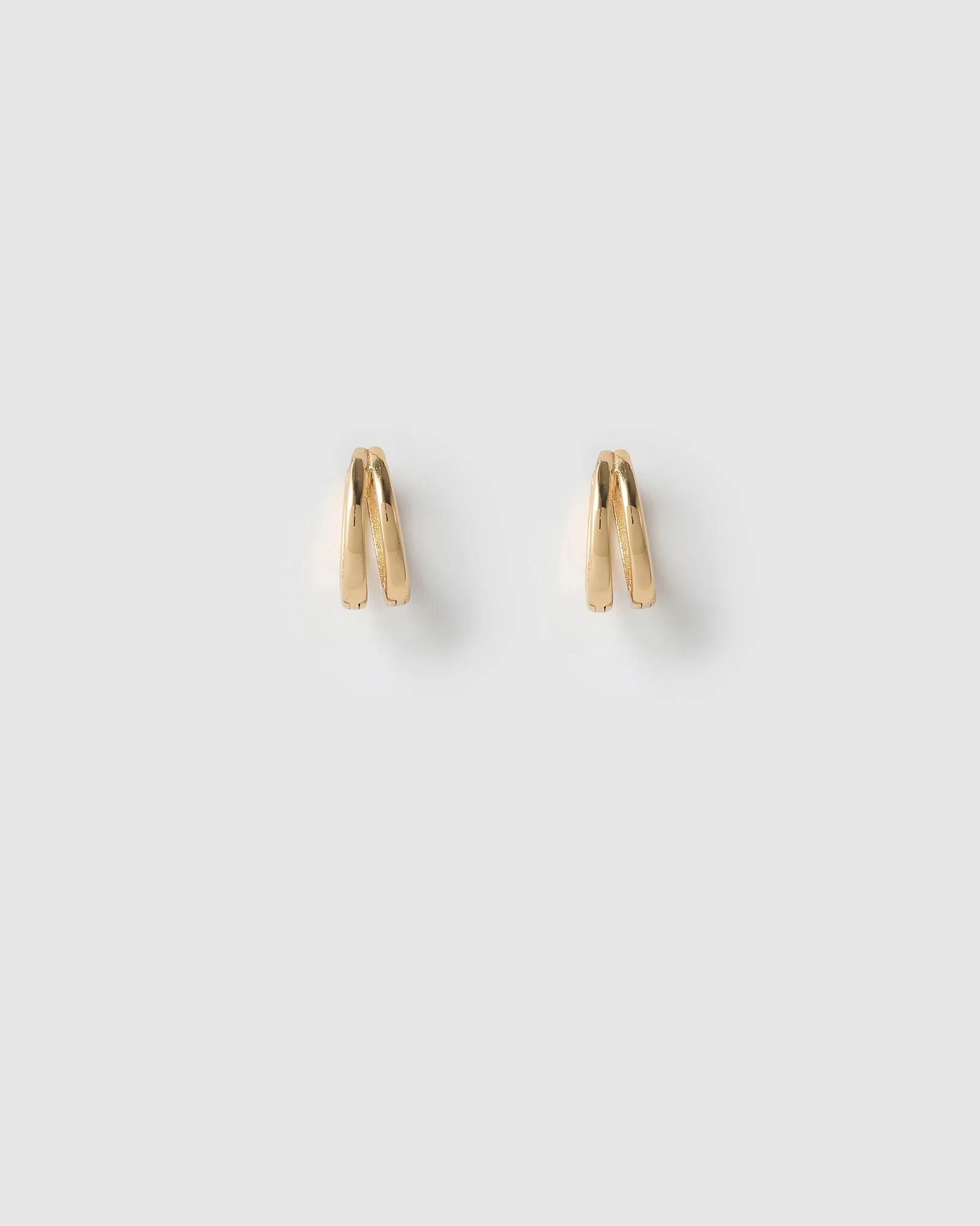 Jean Gold Huggie Earrings