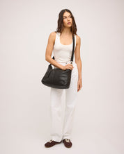 Signature Slouchy Bag Black