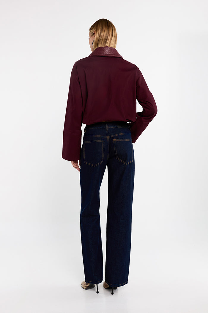 Jayda Jacket - Burgundy