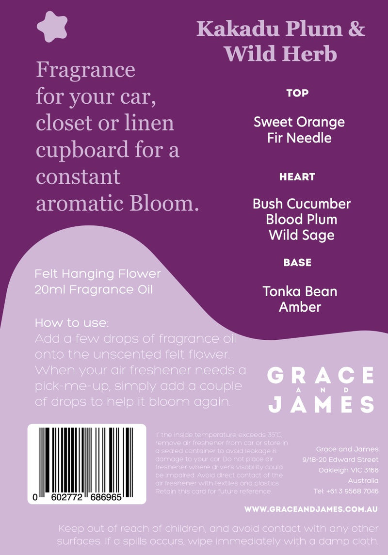 Bloom - Kakadu Plum & Wild Herb Air Freshener