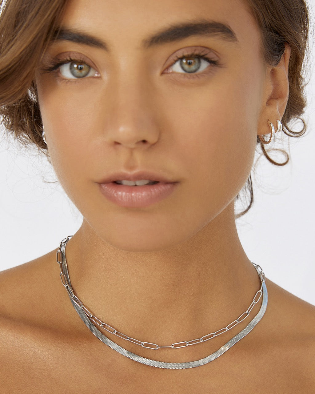 Valencia Silver Stacking Chain