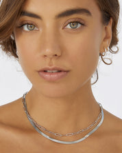 Valencia Silver Stacking Chain