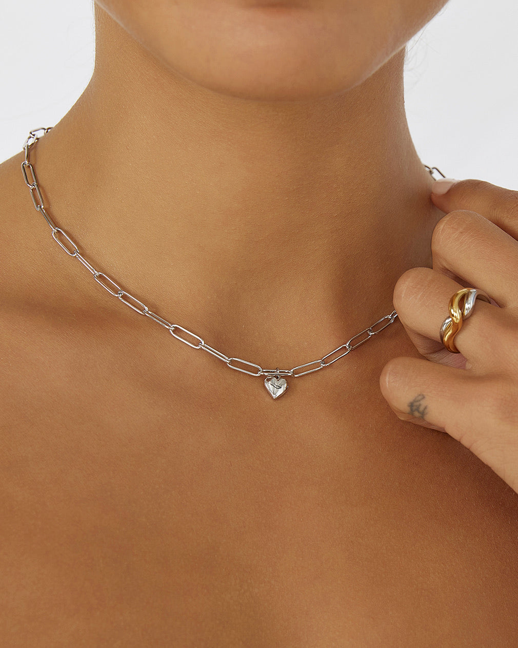 Treasure Silver Necklace