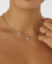 Treasure Silver Necklace