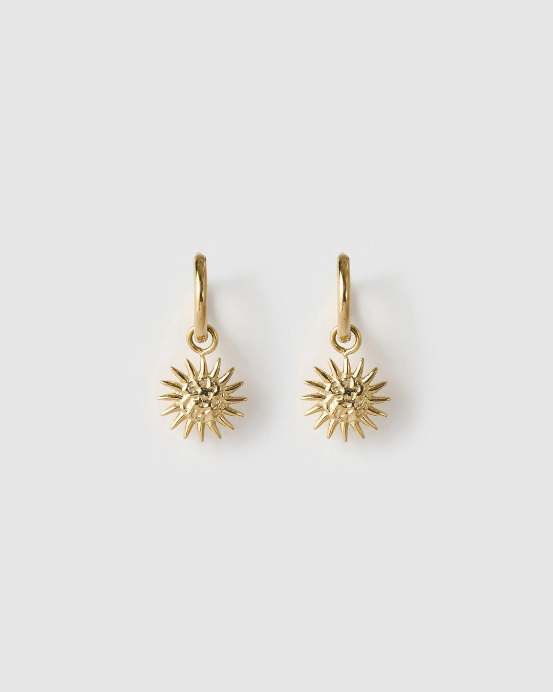 Magnolia Gold Charm Earrings