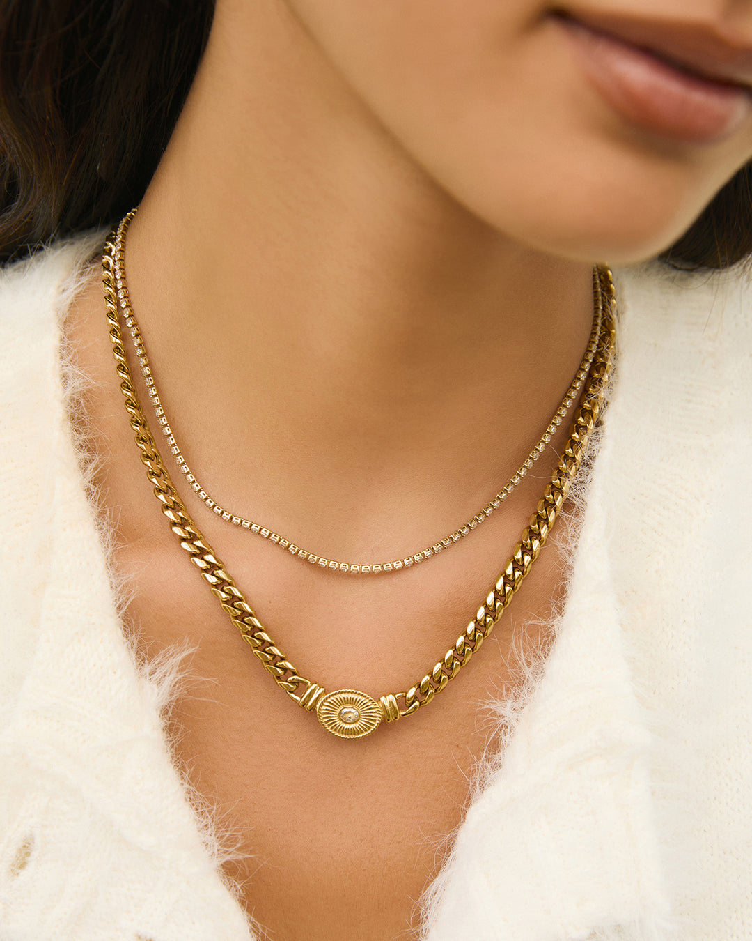 Alexandra Gold Necklace