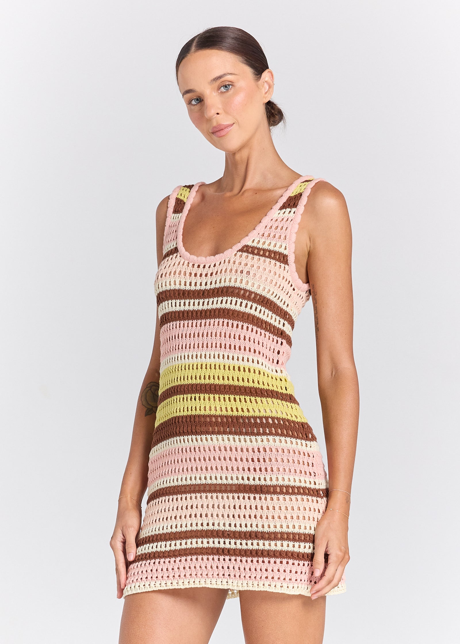Mojito Knit Sundreamer Dress - Sunrise