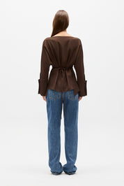Novalyn Top Brown