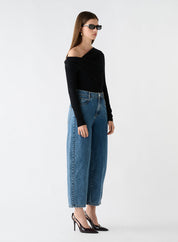 Pinnacle Knit Top Black