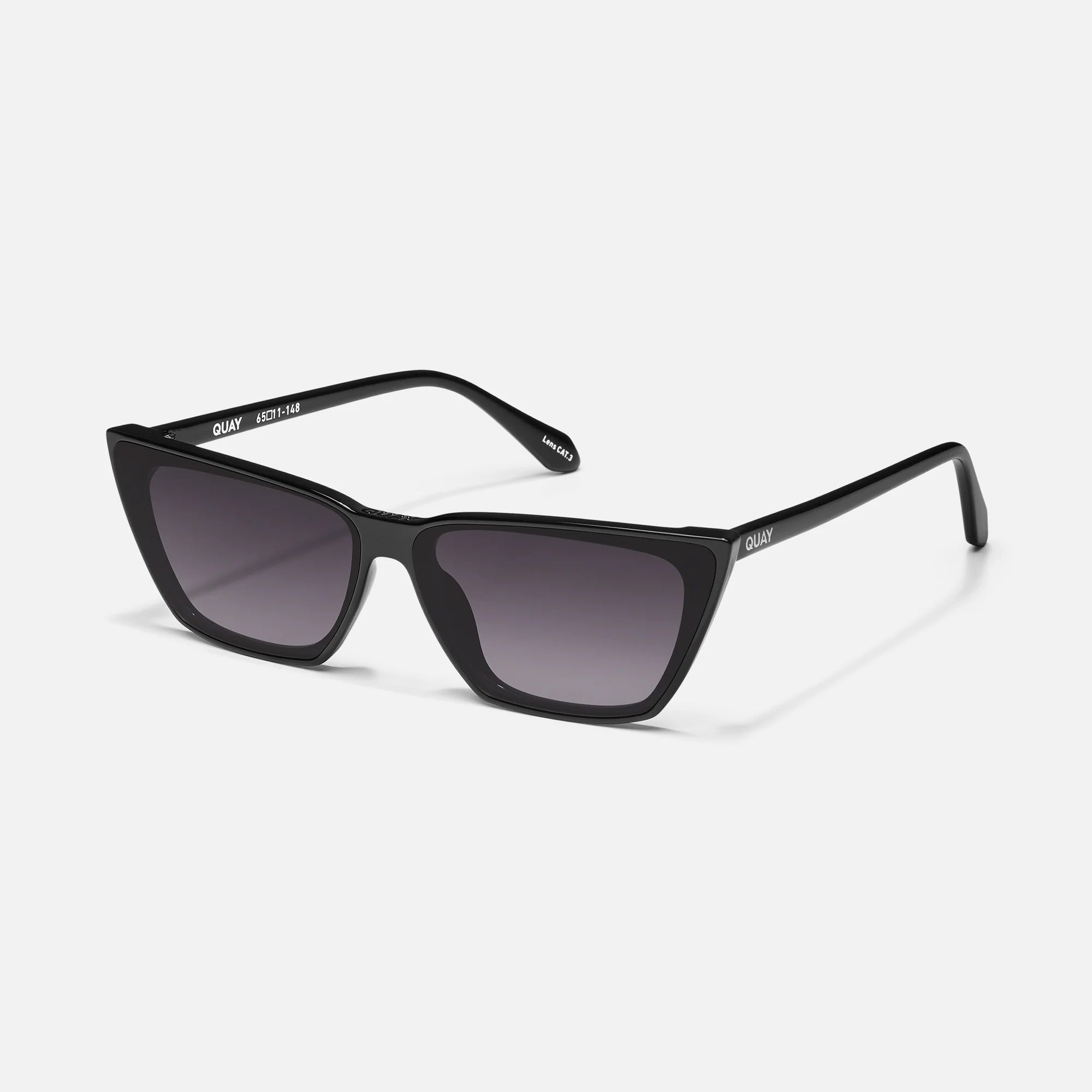 Bad Habit Black Smoke Sunglasses