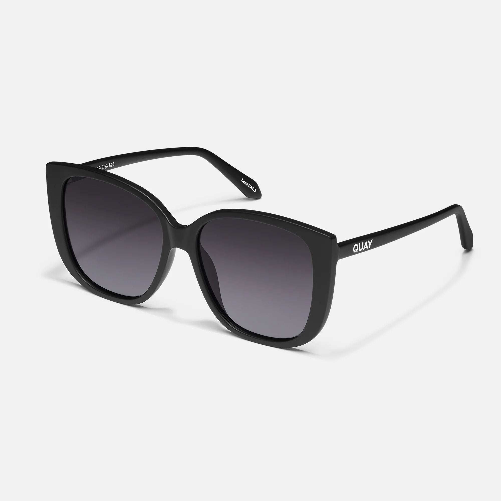 Ever After Matte Black Polarised Sunglasses