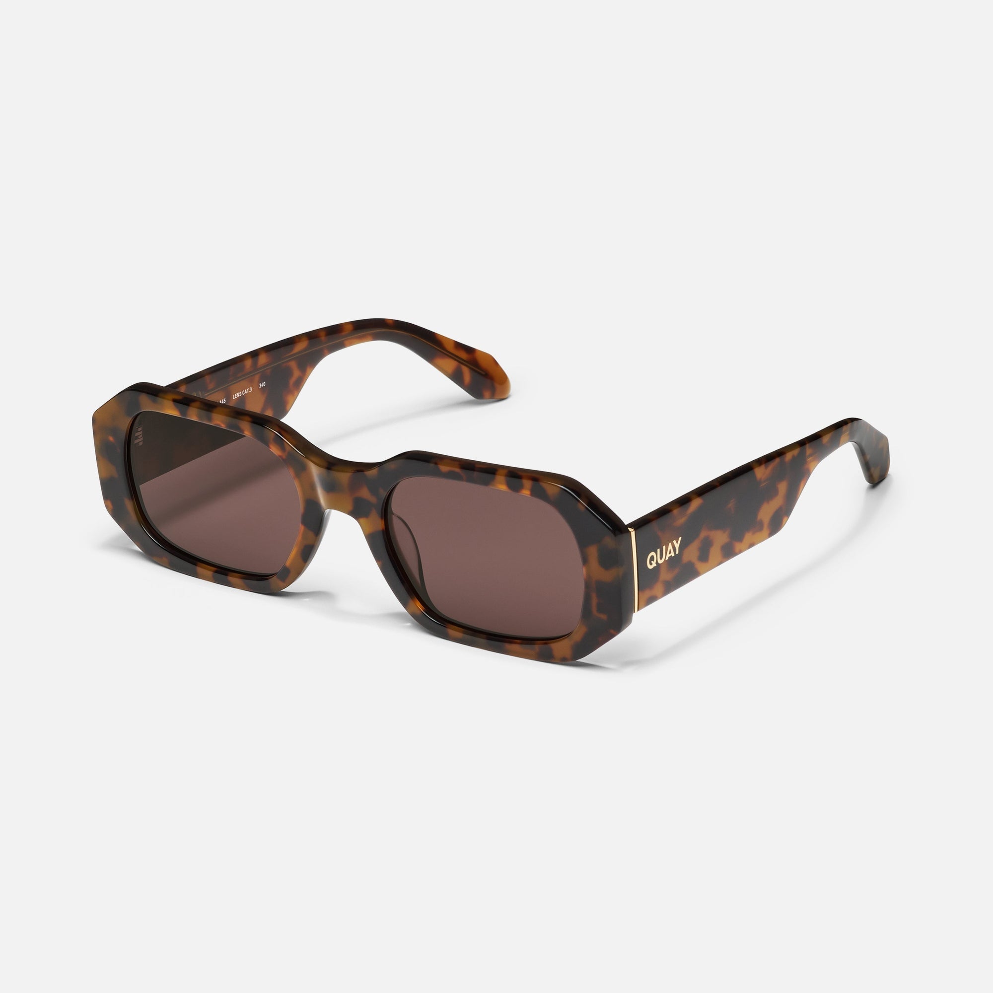 Hyped Up Coffee Tort Brown Sunglasses
