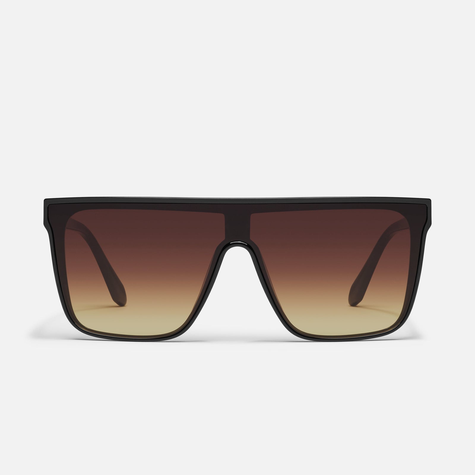 Nightfall Black Brown Yellow Sunglasses