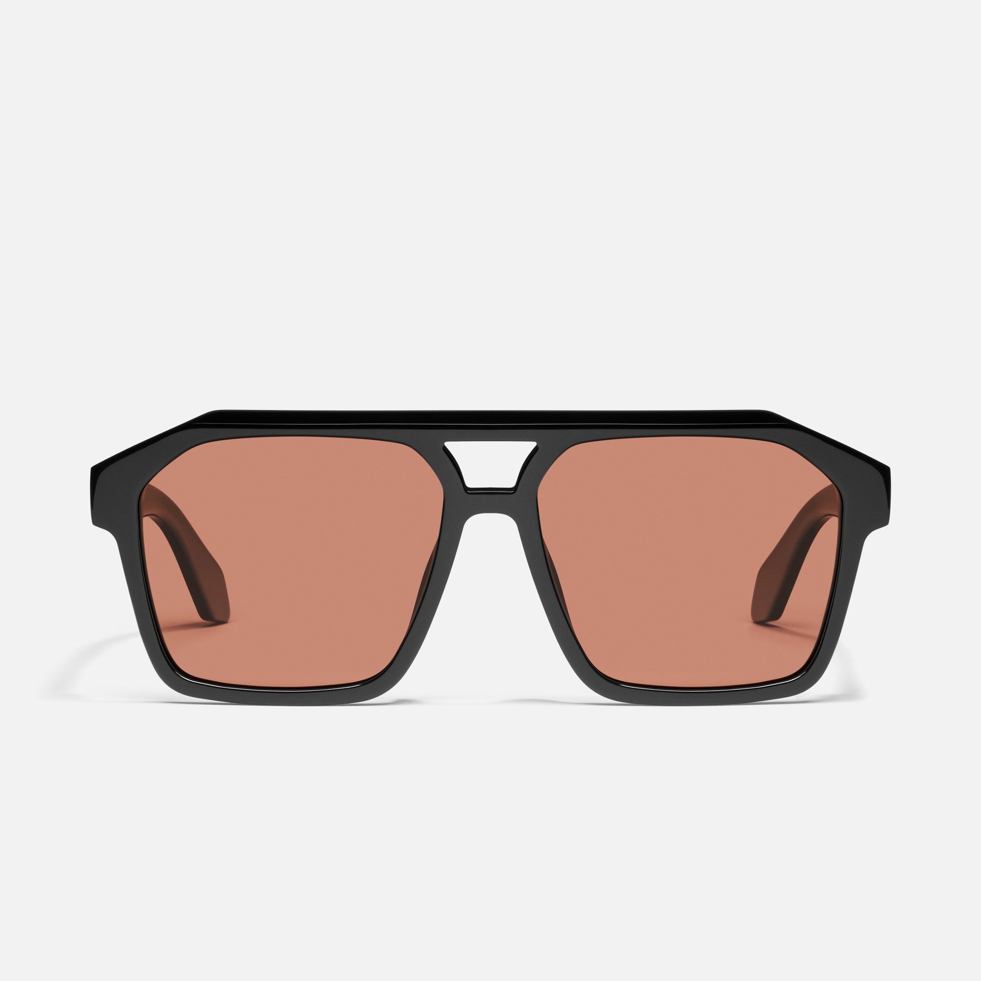 Sound Check Black Frame  Apricot Polarised Lens