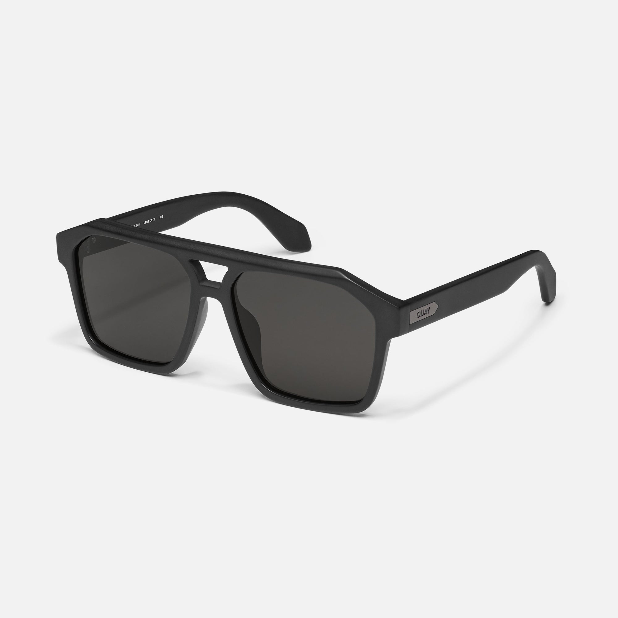 Sound Check Matte Black Frame Black Polarised Lens