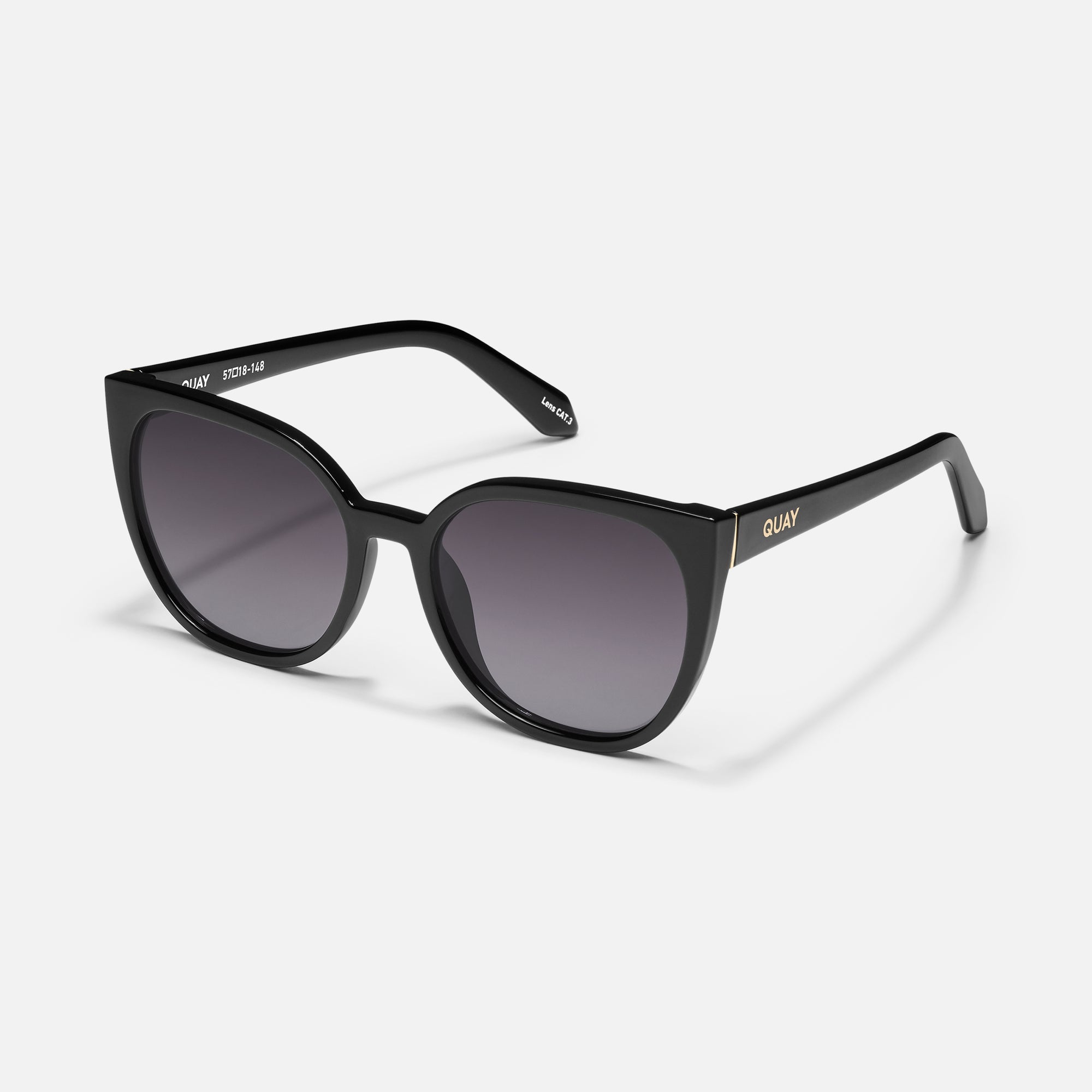 Staycation Black Smoke Polarised Sunglasses