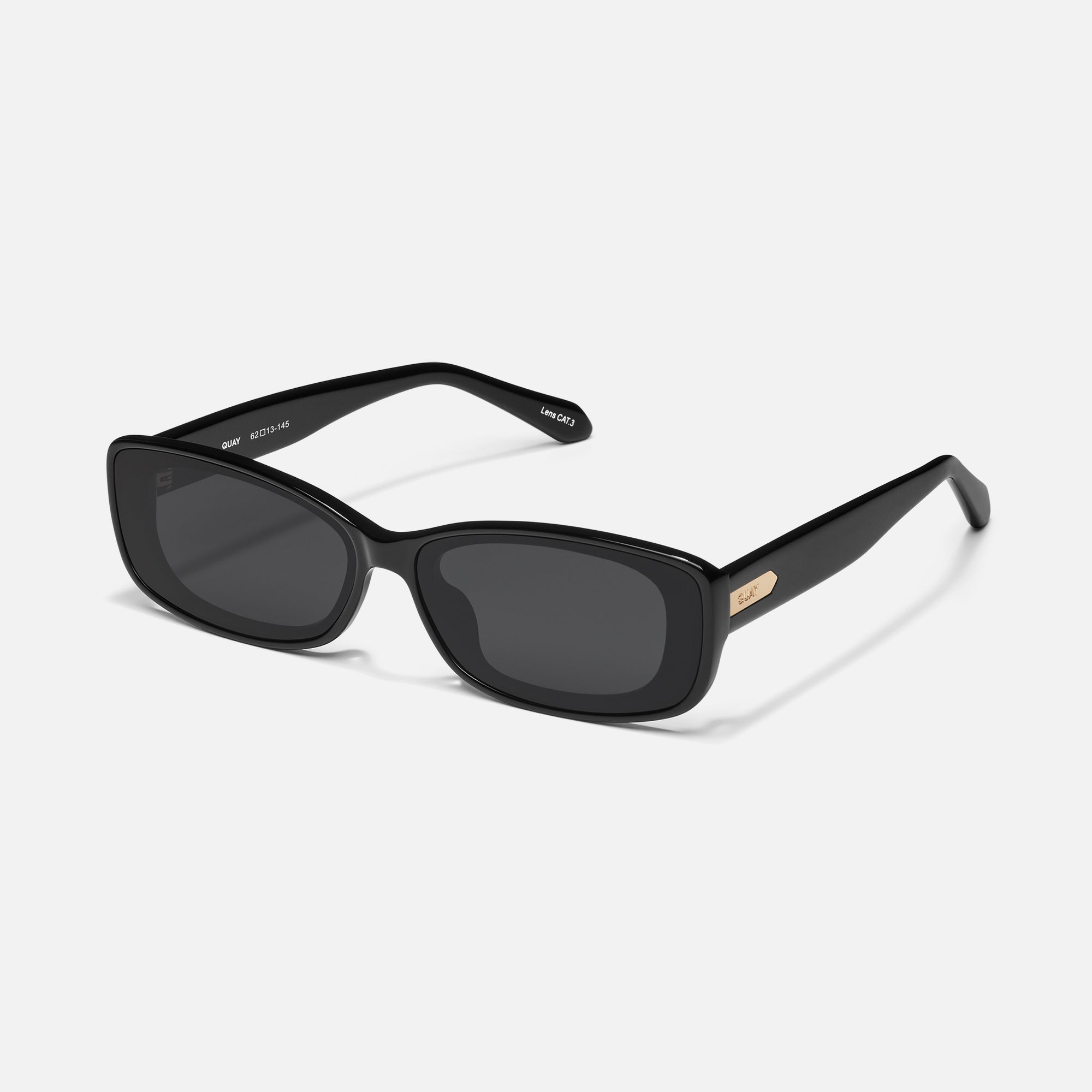 Vibe Check Black Polarised Sunglasses