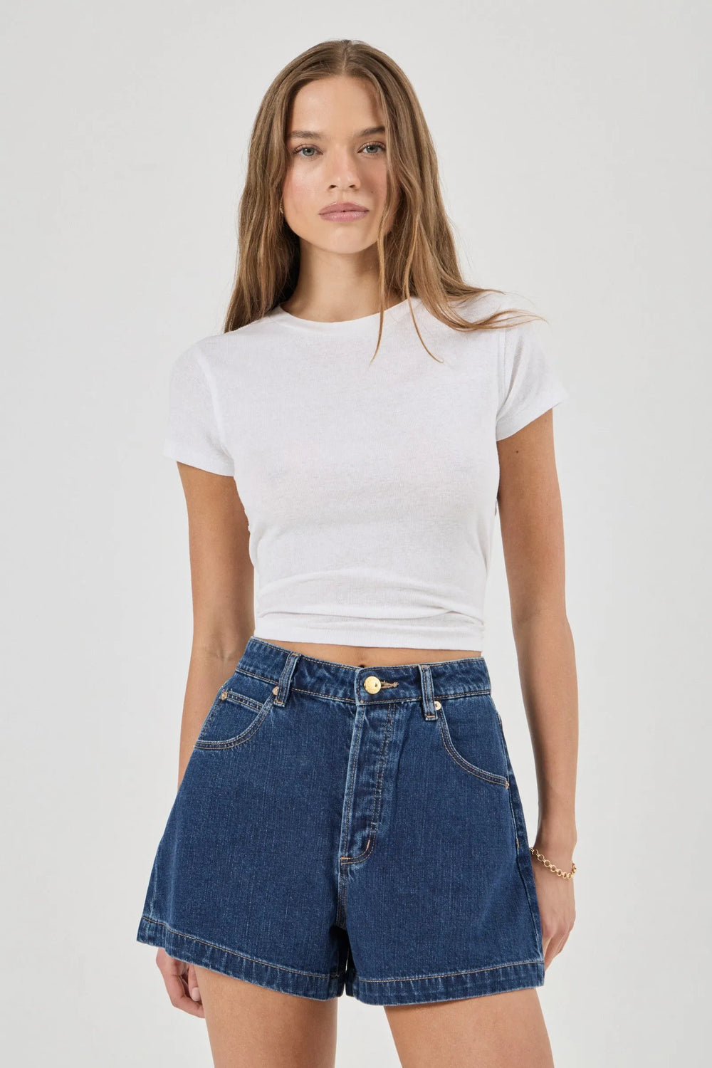 Mirage Denim Shorts Pacific Blue