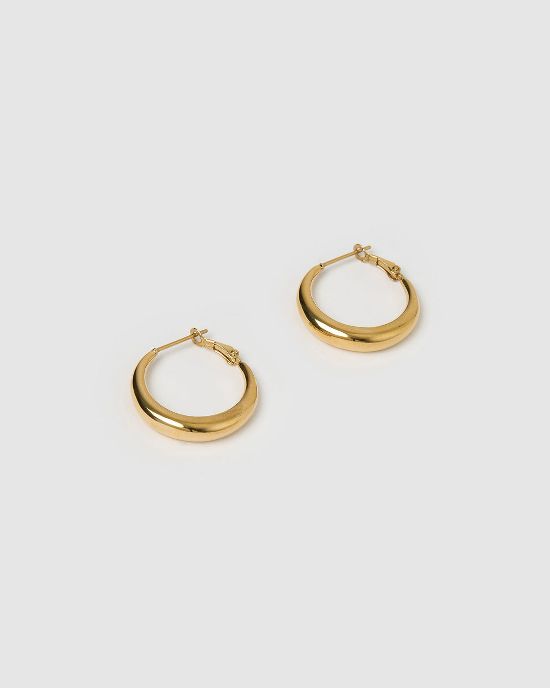 Riley Gold Hoop Earrings - Small – Inland by Ledge