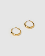 Riley Gold Hoop Earrings - Small