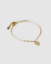 Ruby Heart Bracelet - Stone