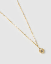 Ruby Heart Necklace Stone