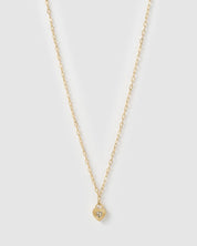 Ruby Heart Necklace Stone