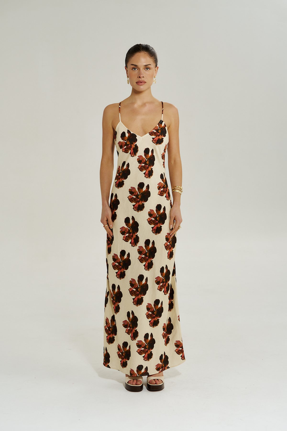 Amelie Maxi Dress Butter Fleur
