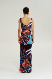 Emma Maxi Dress Bordeaux